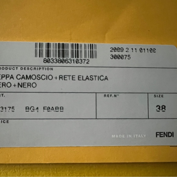 Fendi mesh and suede booties, gently used - Picture 7 of 14